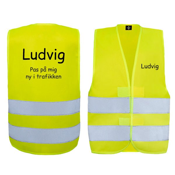 Refleksvest med tryk | Barn - miniCREATIVE