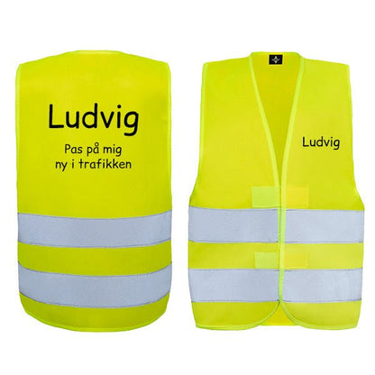 Refleksvest med tryk | Barn - miniCREATIVE